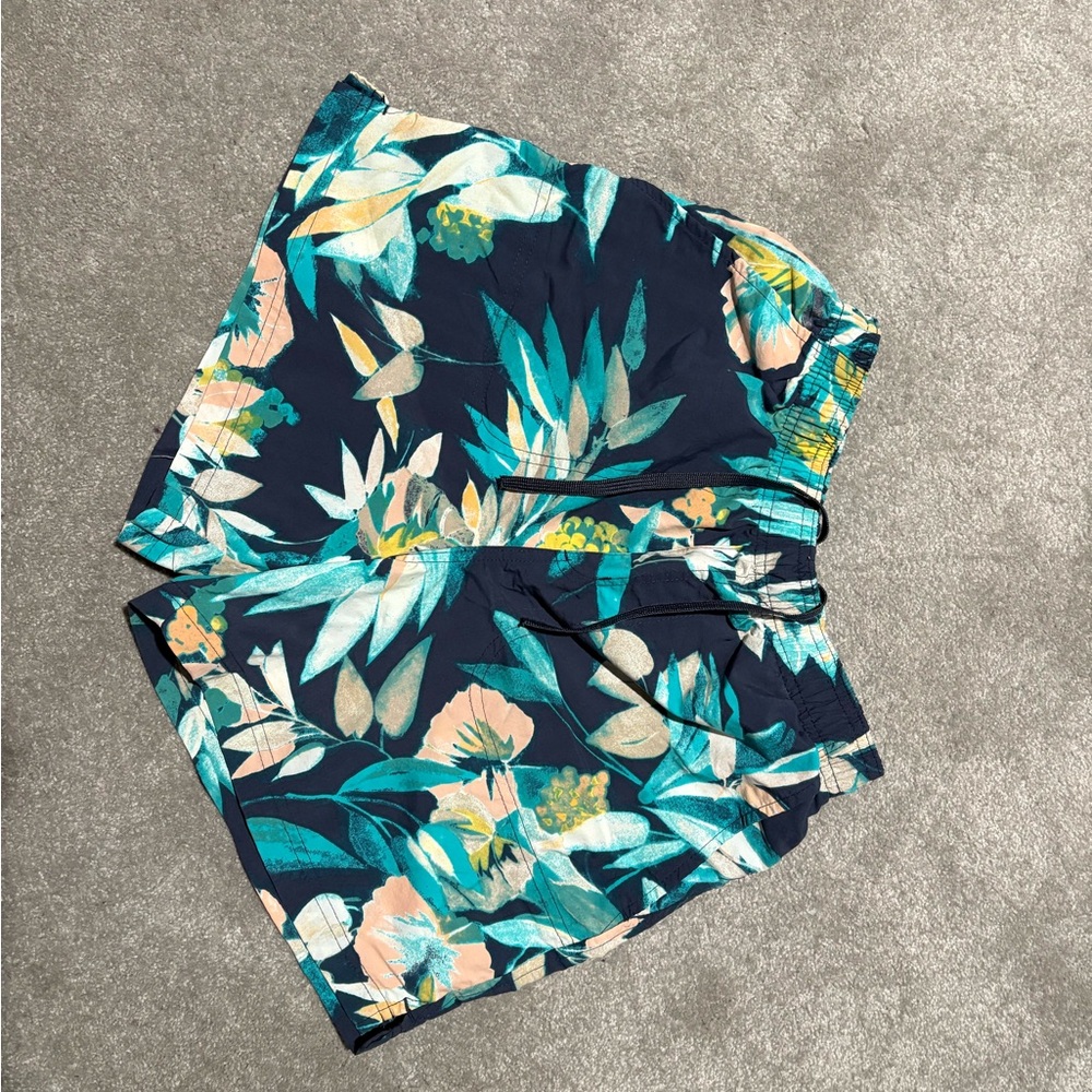 men’s multi color columbia swim shorts